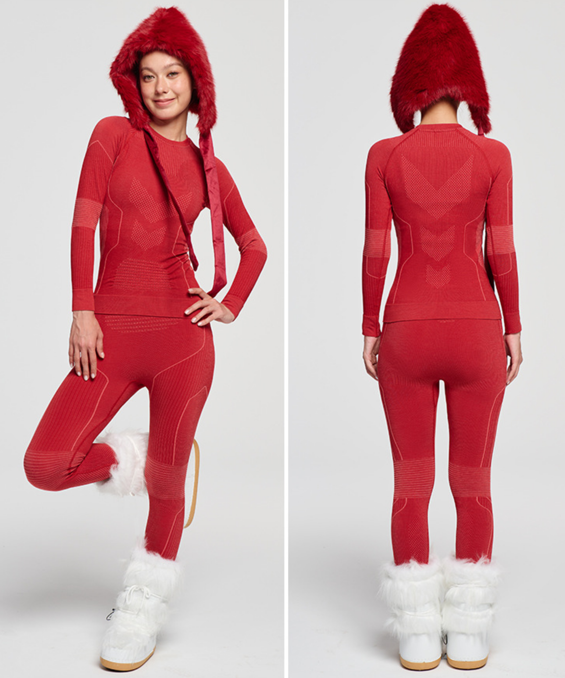 Monttech® Wool Quick-Dry Crewneck Base Layer Top