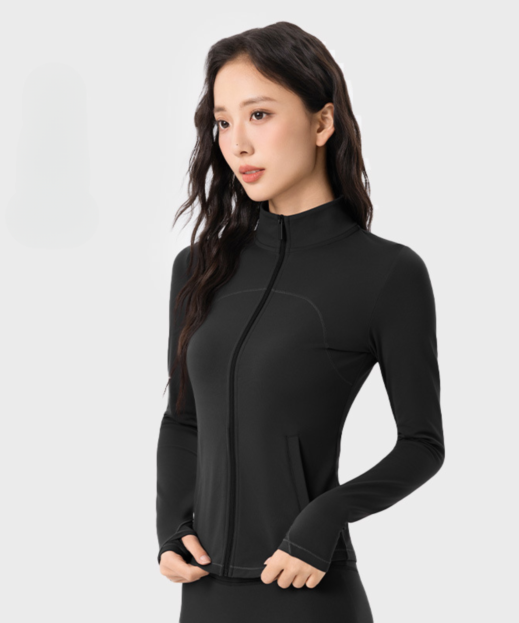 Fleece-Lined Slim Fit Jacket