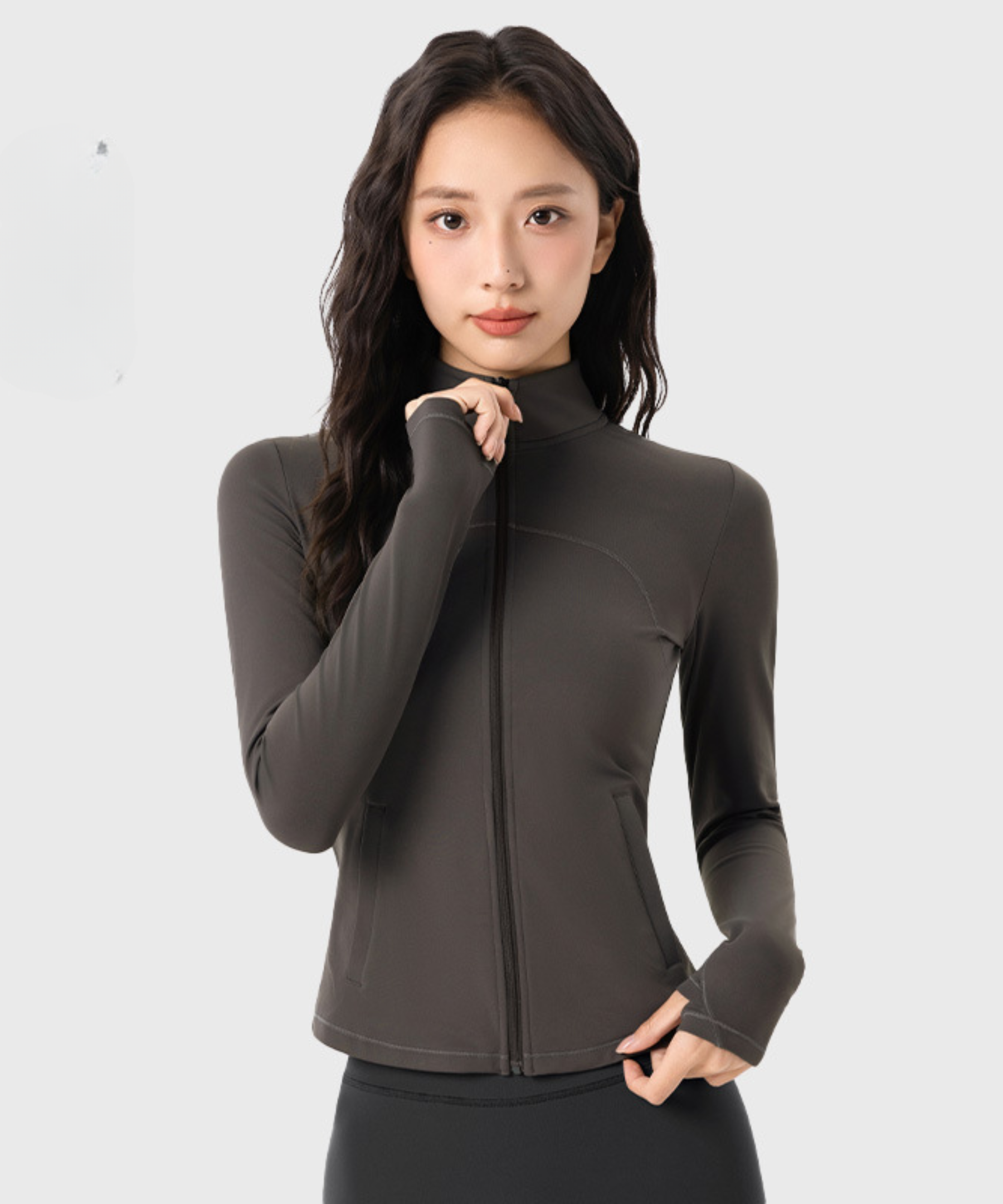 Fleece-Lined Slim Fit Jacket