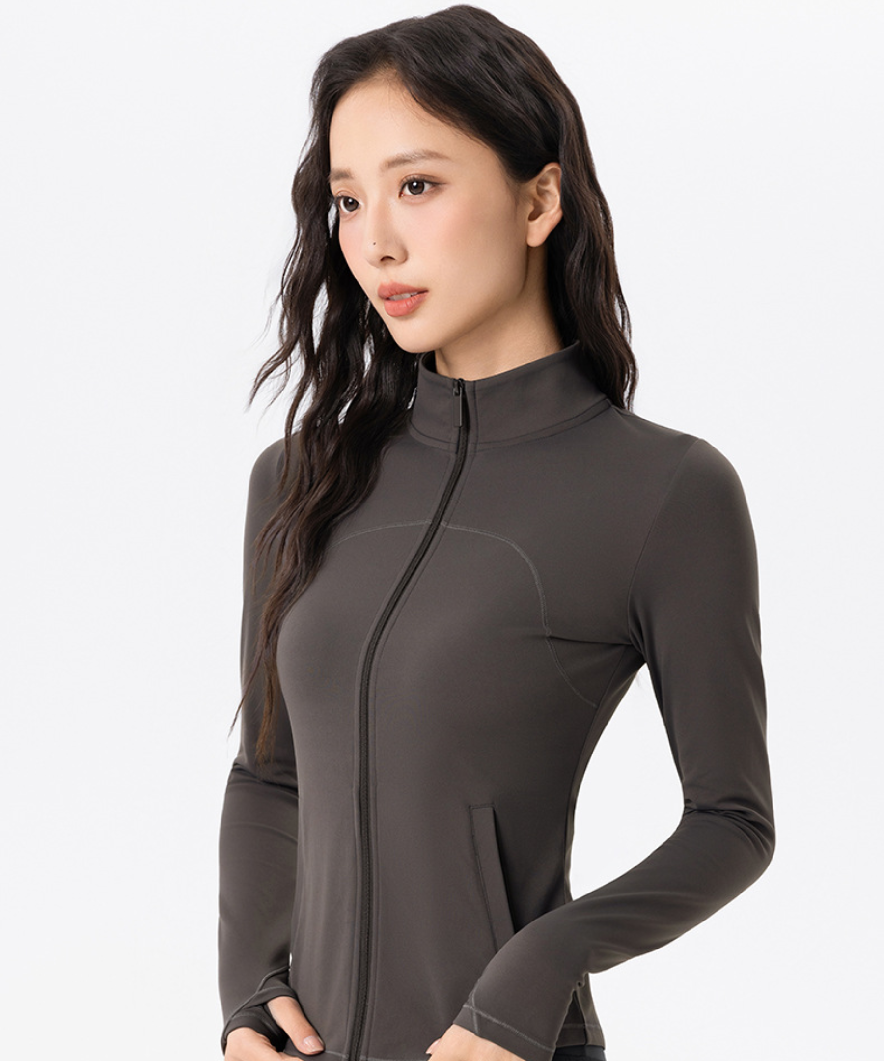 Fleece-Lined Slim Fit Jacket