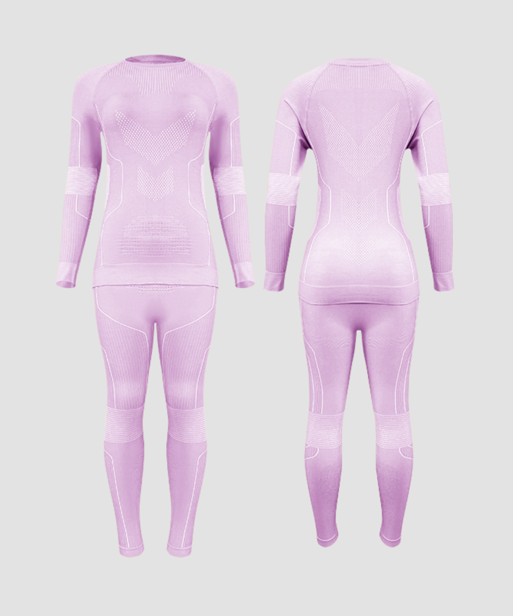 Monttech® Wool Quick-Dry Crewneck Base Layer Set